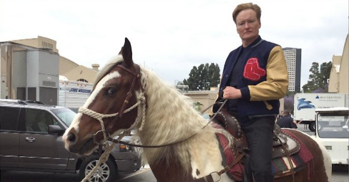David Letterman once gave Conan O'Brien a horse as a thank ...
