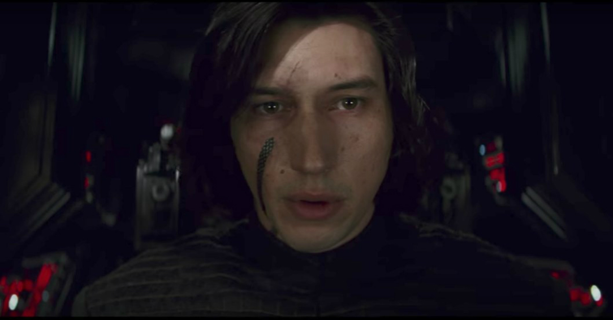 People can’t get over Kylo Ren’s scar treatment in new ‘Star Wars’ trailer