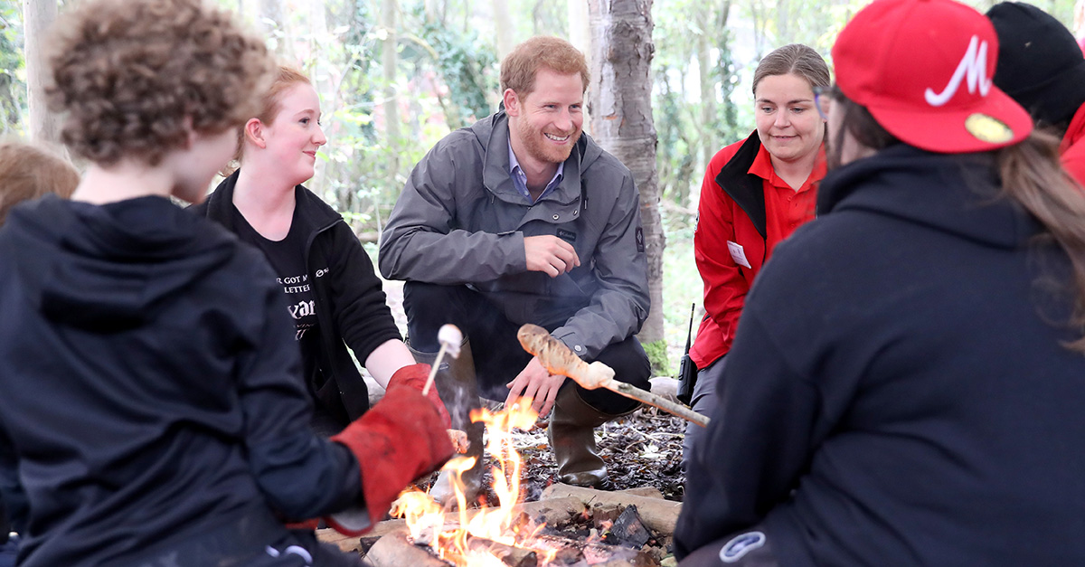 Prince Harry admits he has never eaten this delicious campfire treat
