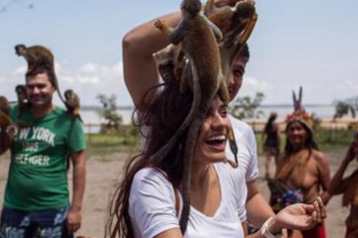 Tourist selfies with animals have these seriously sad effects, a protection agency says