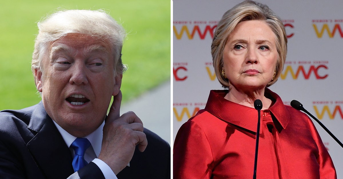 Trump tears into “dossier,” Clinton and Uranium One in a morning Twitter spree