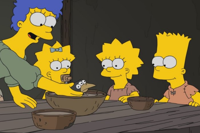 The Simpsons skewered and slayed “Game Of Thrones” in their season premiere