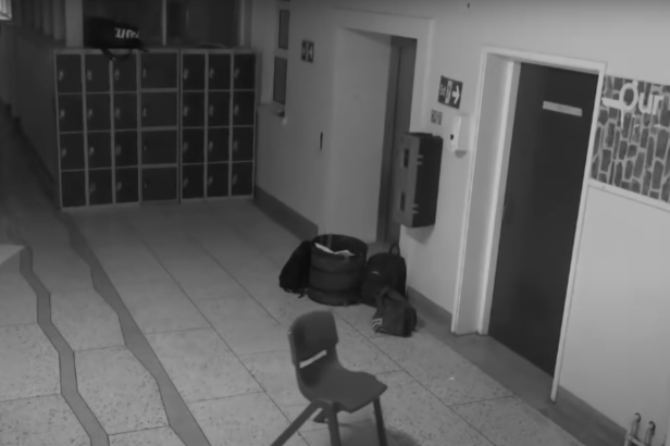 Hair-Raising Footage Shows Haunted School’s Chairs Being Tossed Around