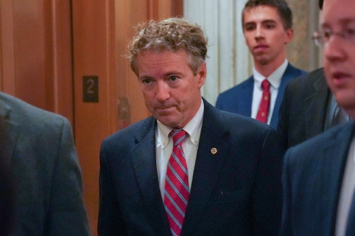 Charges have been given to the man who allegedly assaulted Sen. Rand Paul