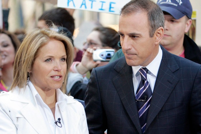 Katie Couric finally breaks her silence on the news of Matt Lauer’s dismissal from “TODAY”
