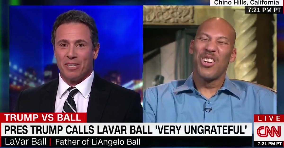 LaVar Ball’s crazed CNN interview proves that the feud with President Donald Trump is anything but over