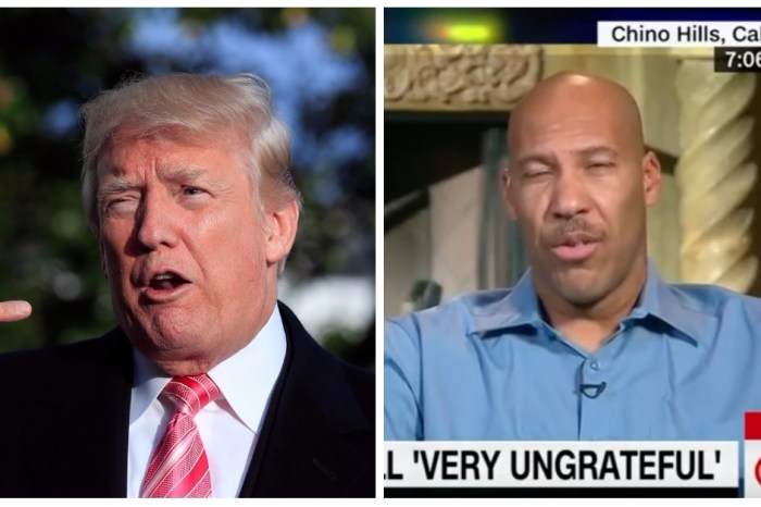 “Don King, but without the hair”: Donald Trump triples down on LaVar Ball in 2 heat-seeking tweets