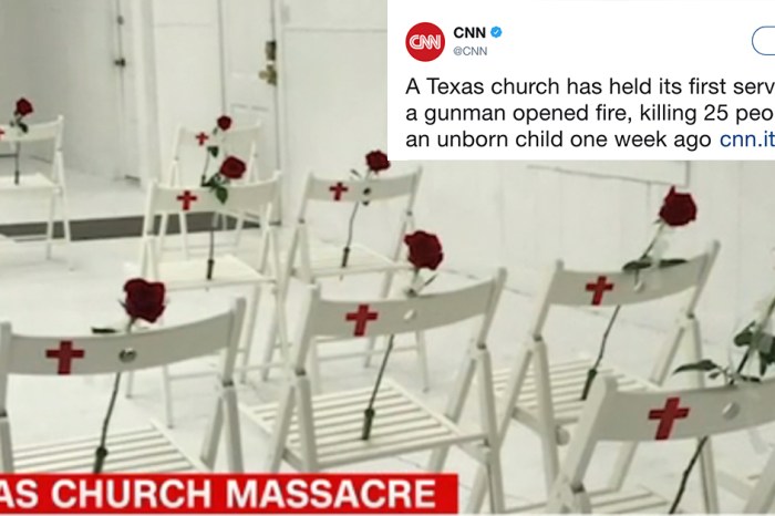 It only took a couple of seconds for people to slam “obtuse” CNN for this Texas shooting tweet