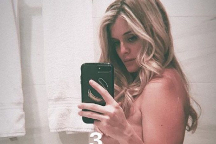 Heavily pregnant Daphne Oz shares her baby bump with the world in NSFW Instagram photo