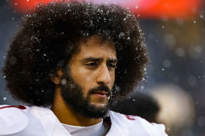 Colin Kaepernick spent Thanksgiving Day at a place that definitely wasn’t a dinner table