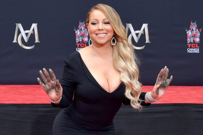 Mariah Carey gushes as she fulfills a childhood dream in a classic Hollywood ceremony