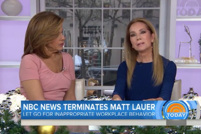 Kathie Lee Gifford is praying for “forgiveness” and “mercy” in the aftermath of Matt Lauer‘s firing
