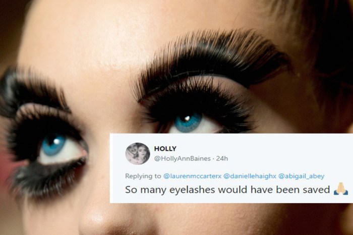 Twitter user shares life hack for false eyelashes, and women everywhere are shook