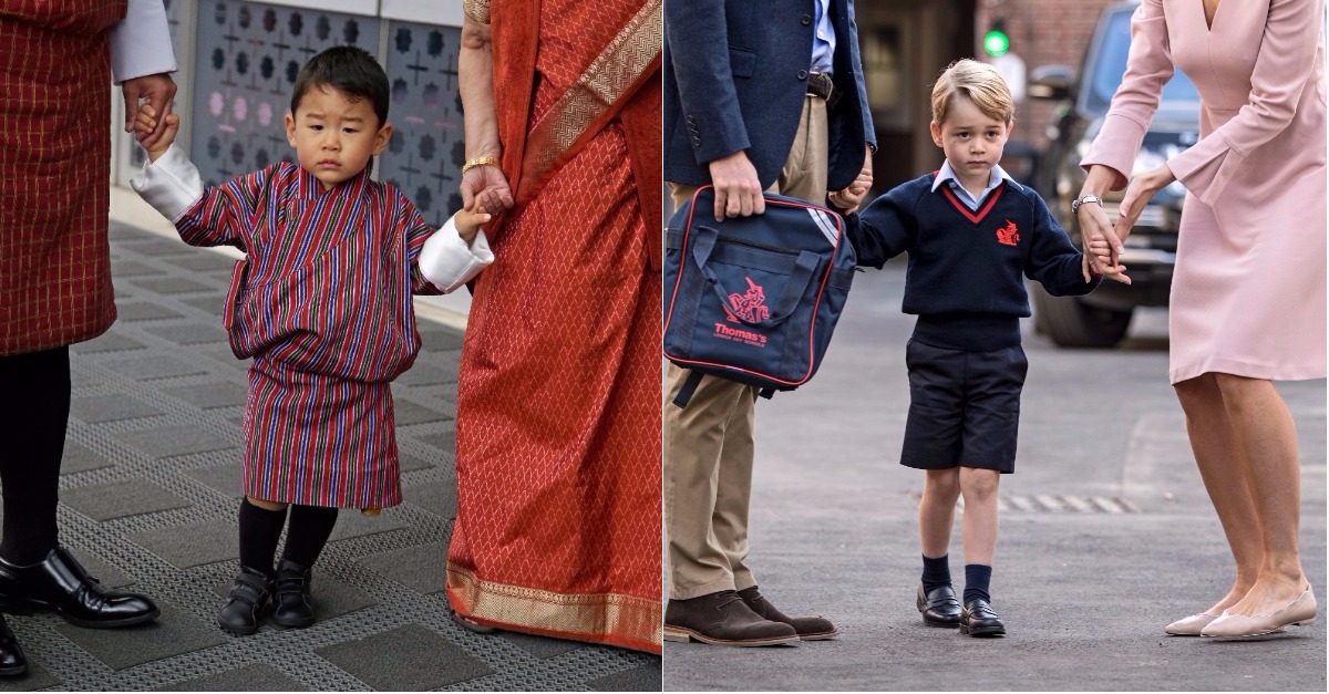 Bhutan’s Crown Prince Steals Hearts During Trip To India Rare
