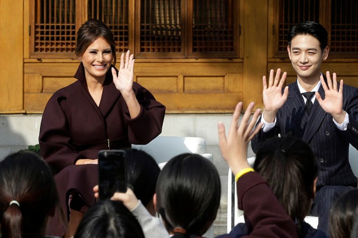 Melania Trump thought these teens showed up for her, but a K-pop star stole her thunder