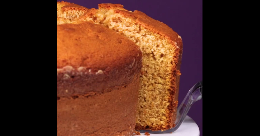If you love fall flavors, you’ve got to try this sweet potato pound cake