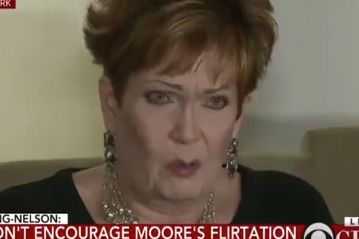 With tears in her eyes, a Trump supporter comes forward with a new tale in the Roy Moore story