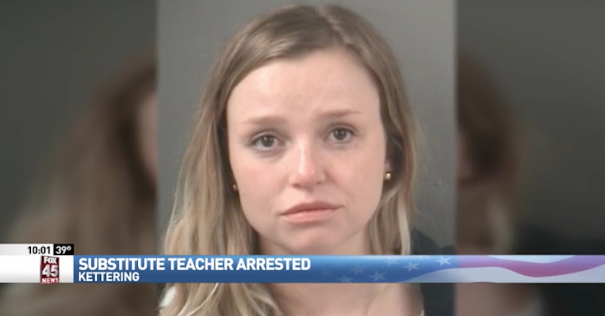 teacher bad substitute alleged students parking lot following rare wrgt screenshot sessions got