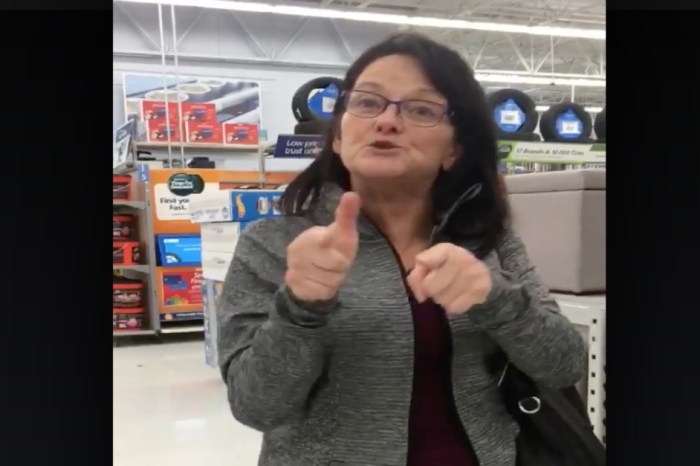 A Black Friday “fight” at Walmart is going viral and nobody throws one punch