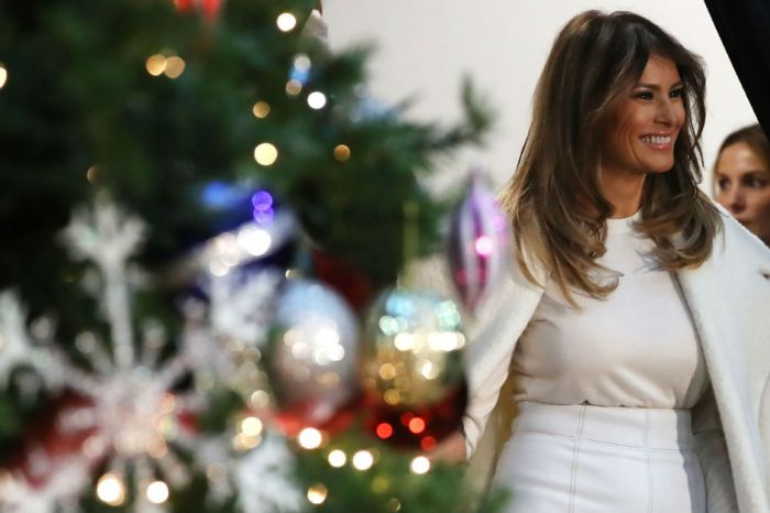 The First Lady couldn’t even share a Christmas photo without getting criticized