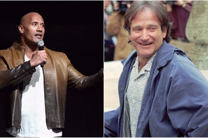 Dwayne “The Rock” Johnson pays his respects to Robin Williams with an embarrassing story