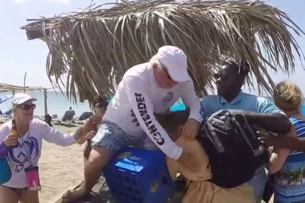 Old Dudes’ Vacation Beach Brawl was Big Trouble in Paradise
