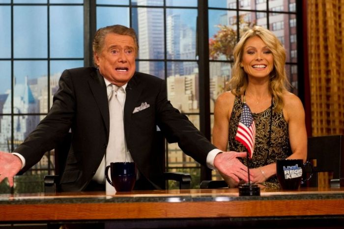 Kelly Ripa Said Late Former Co-Host Regis Philbin Had a Strict “No Talking Off-Camera” Rule on “Live!”