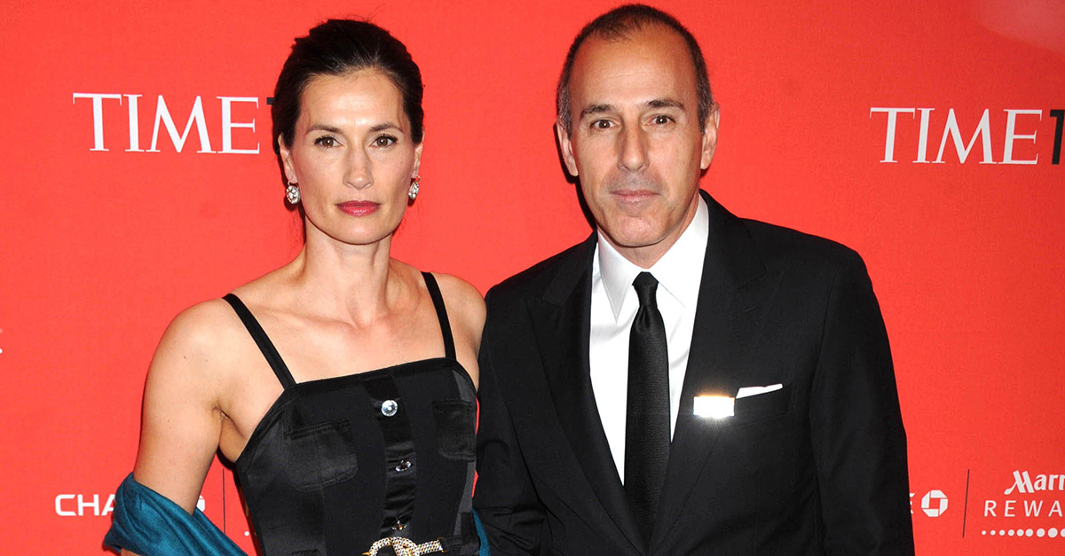 Things Havent Been Good Between Matt Lauer And His Wife For Years Rare 