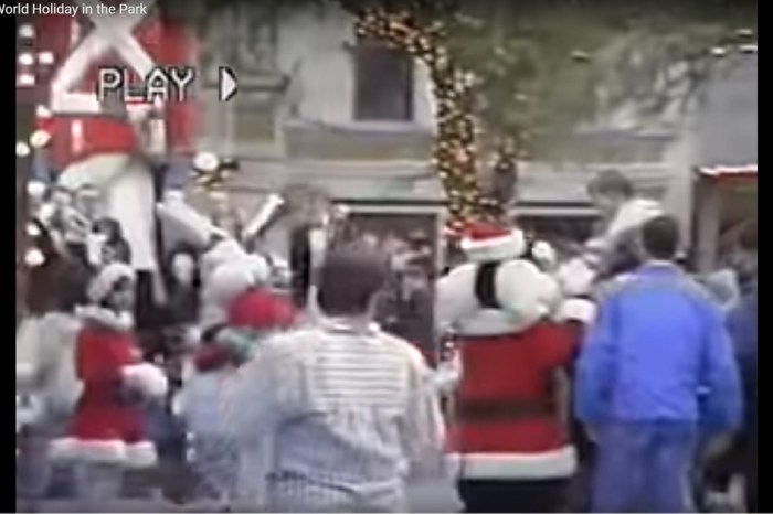 Houston’s having a blue Christmas without you, AstroWorld, but we’re dong all right, thanks to this 1992 holiday footage