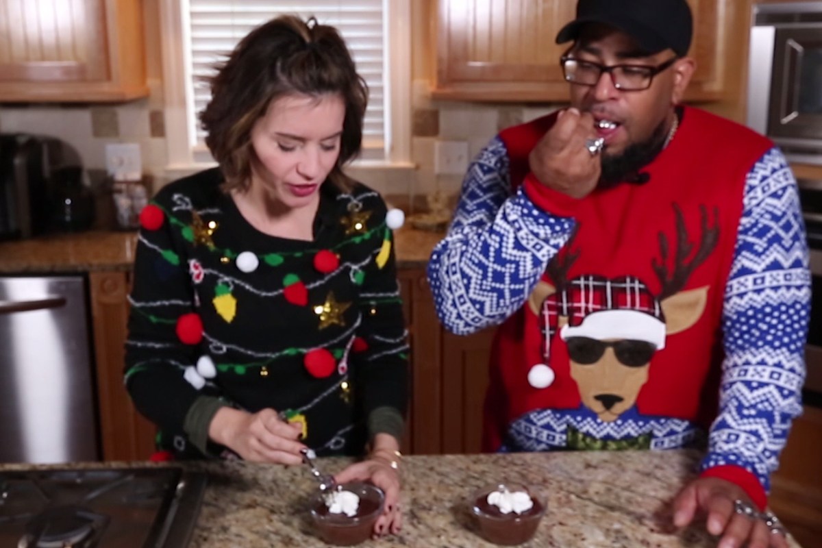 Tyson shares his German grandmother’s famous “crunchy” chocolate pudding recipe for Christmas