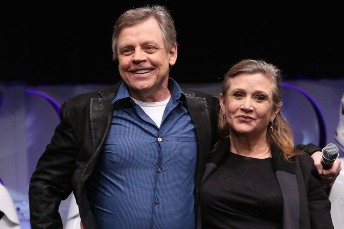 Mark Hamill posted a touching tribute to Carrie Fisher a year after her sudden death