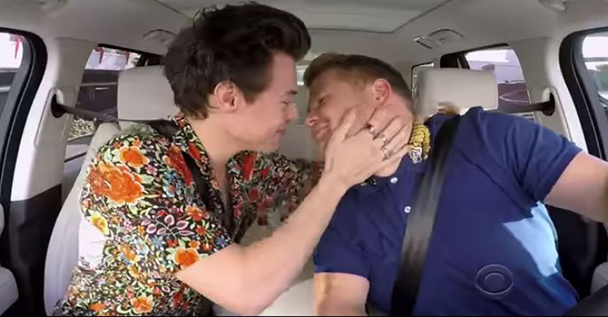 James Corden got an extra special gift for Christmas in the latest “Carpool Karaoke”