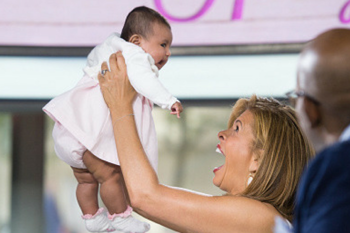 Hoda Kotb takes an emotional look back at her first year as the proud mom of baby girl Haley Joy