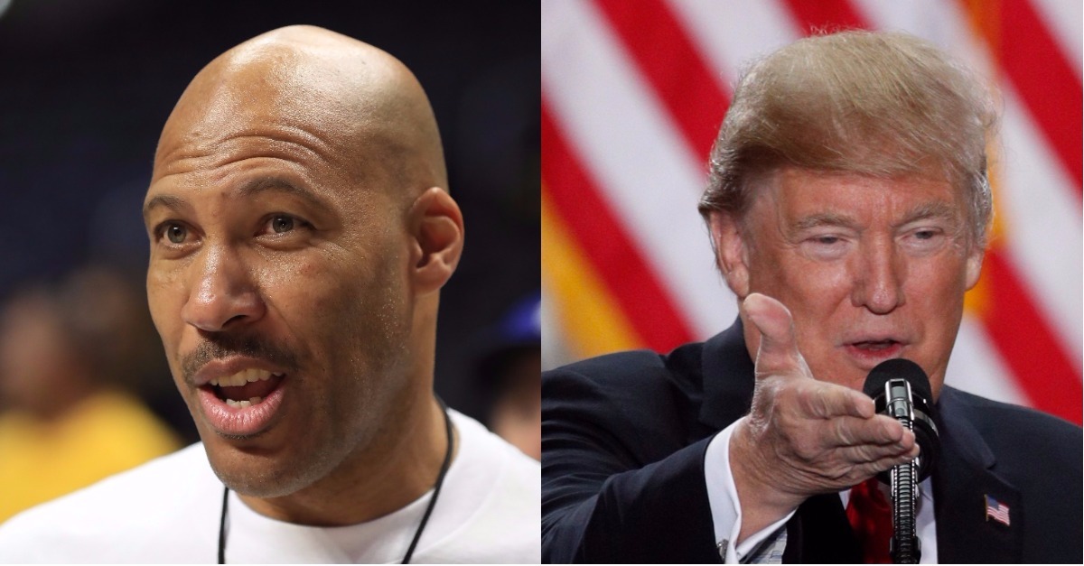 Loudmouth LaVar Ball slams Donald Trump with new video — literally