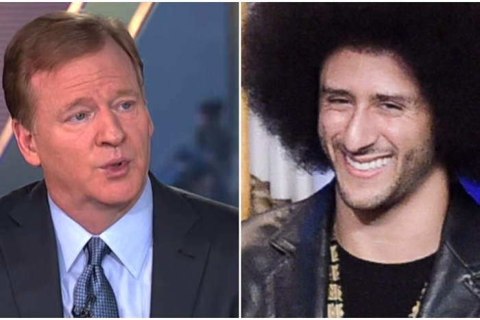 Here’s what the most powerful man in the NFL said about Colin Kaepernick being “blackballed” from the league