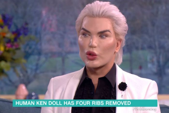 We can’t get over that time the “Human Ken Doll” brought his ribs with him on TV