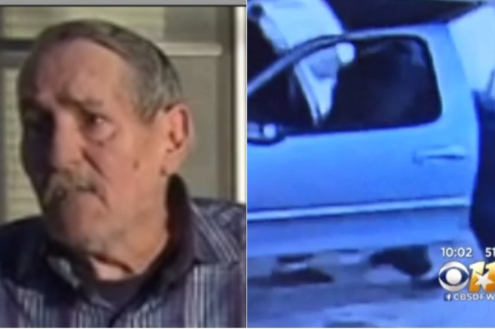Security Footage Shows Elderly, Disabled Navy Vet Give Carjacker a Serious Fight