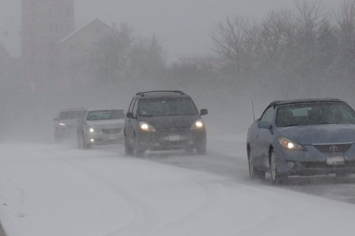 Slick road conditions led to over 100 car crashes across the Chicagoland area late Tuesday and early Wednesday