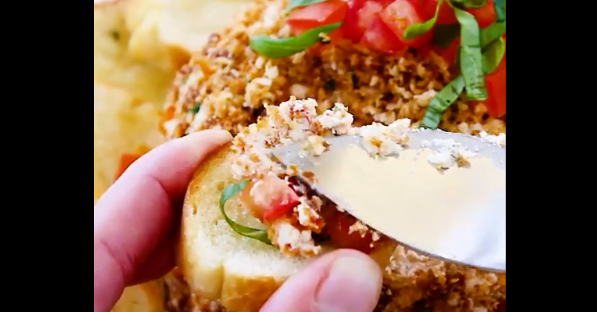 This Bruschetta Cheese Ball Will Be The Mvp Of Your Super Bowl Spread Rare