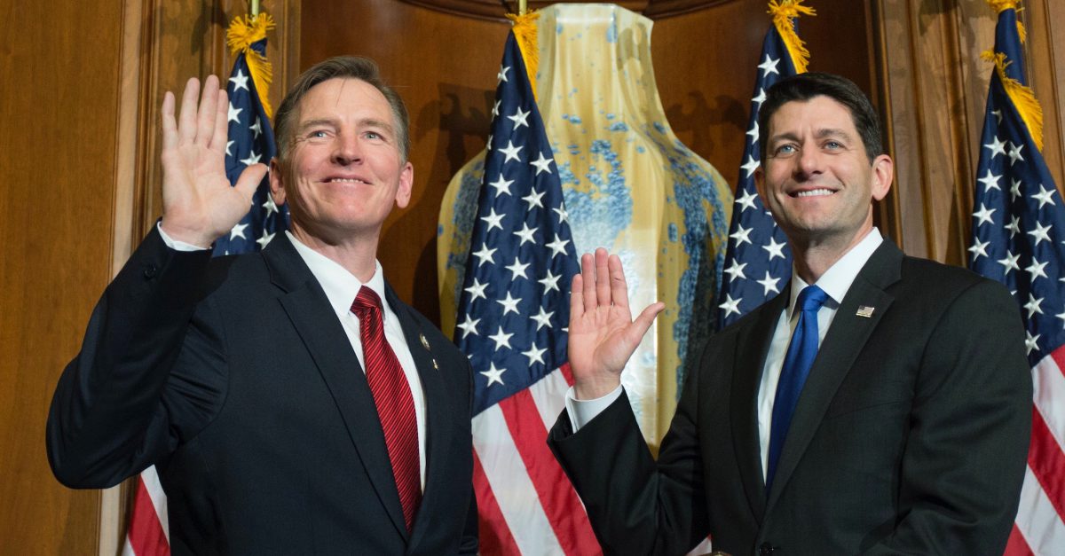 Who is Paul Gosar, and why is he telling Capitol Police and the DOJ how to do their jobs?