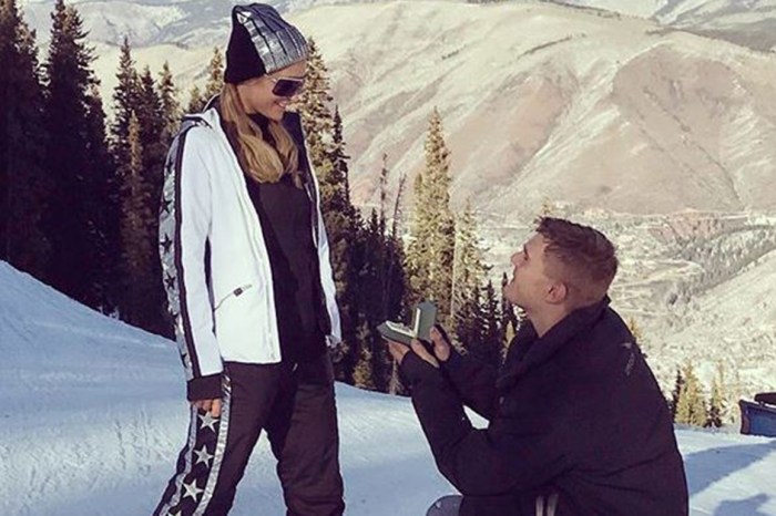 Prepare to be blinded by Paris Hilton’s enormous 20-carat engagement ring