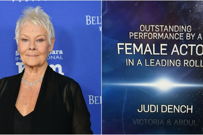 An innocent typo made Dame Judi Dench a candidate for best bakery product — and Twitter went absolutely bonkers