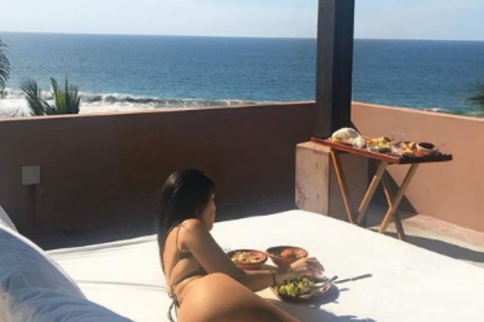 Kourtney Kardashian left little to the imagination with her thong-tastic vacation snaps