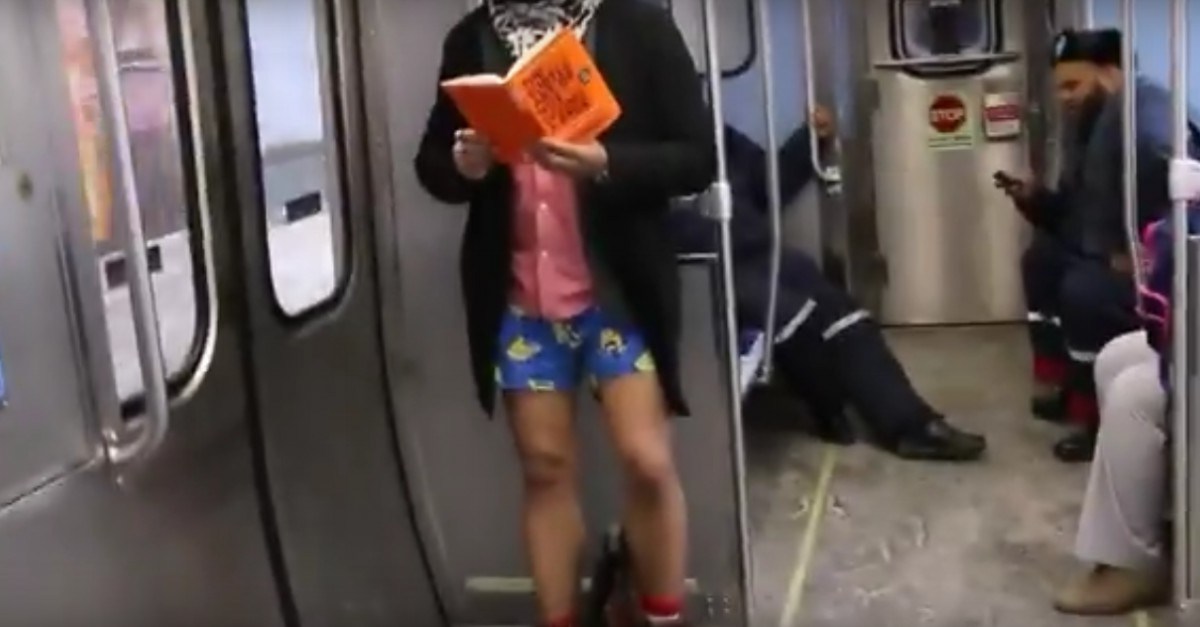 The No Pants Subway Ride Happened And It Left Us Feeling Nippy Rare