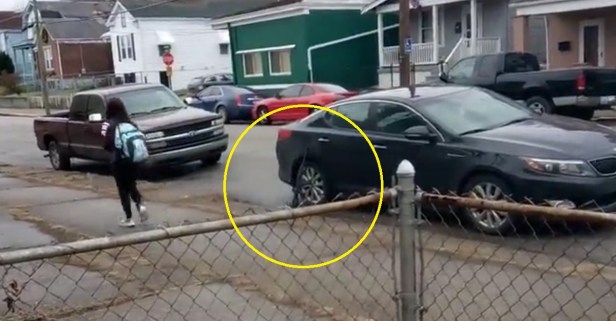 Police scramble to explain this video of a “rookie mistake” that left a loaded rifle on a sidewalk