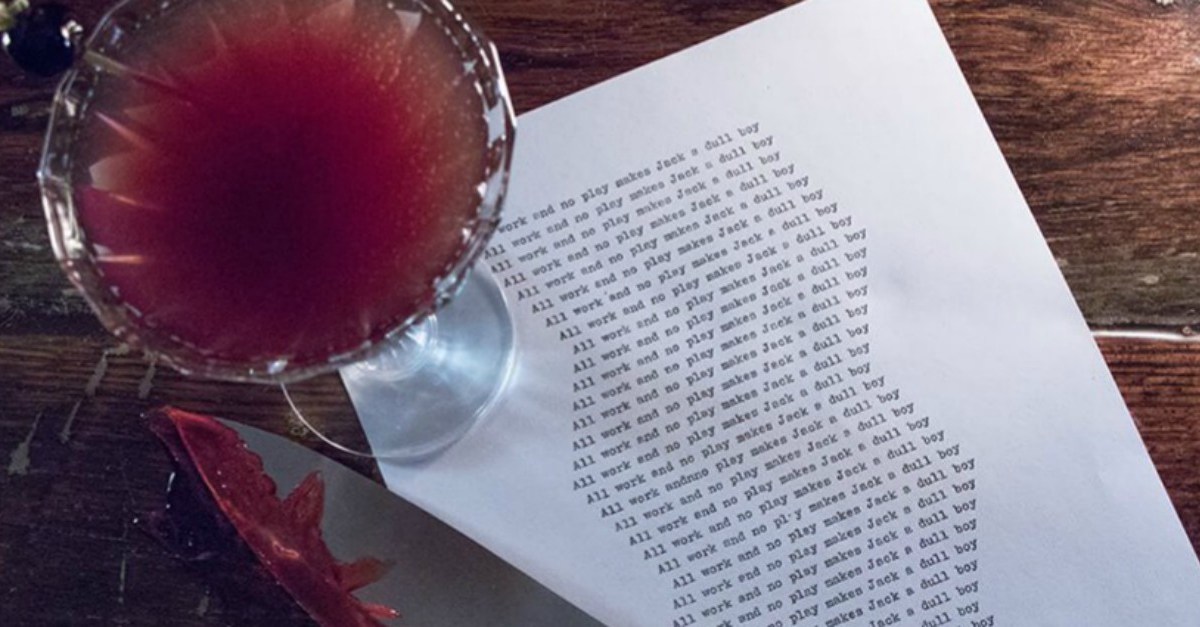 Come visit the ‘The Shining’ inspired pop-up bar..forever..and ever