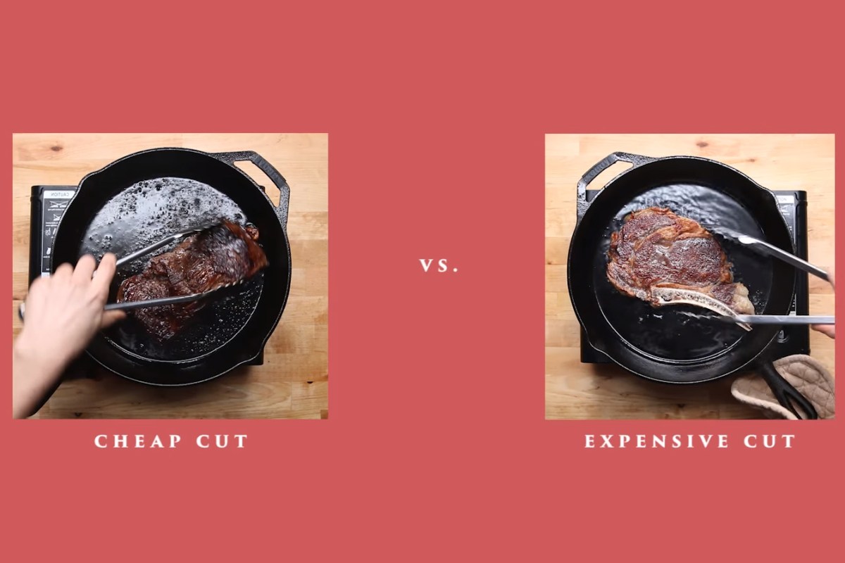 You’re doing it wrong: you should be cooking cheap steak very differently than you do expensive cuts