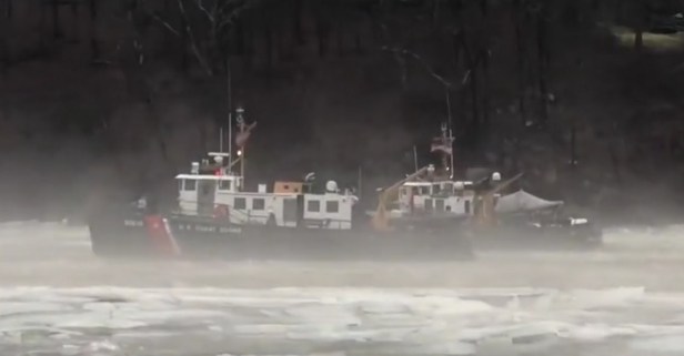 Coast Guard icebreakers take on a massive six-mile ice jam — you don’t need us to tell you who kicked ass