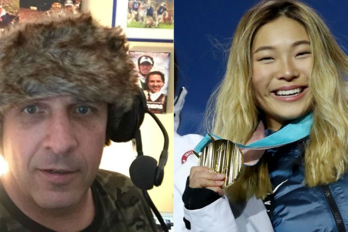 A sports radio host faces swift backlash after his lecherous comments about underage Olympian Chloe Kim