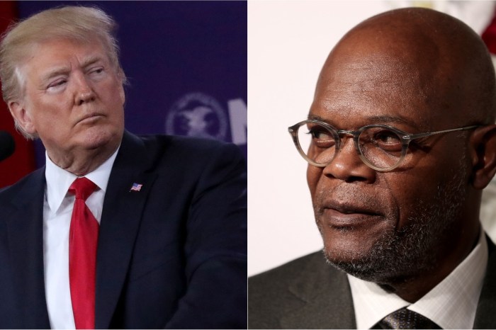 Samuel L. Jackson calls President Trump a “muthaf***a” while weighing in on the gun debate